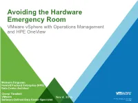 Vrealize Operations Overview