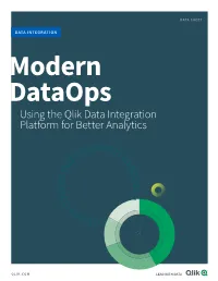 Using the Qlik Data Integration Platform for Better Analytics