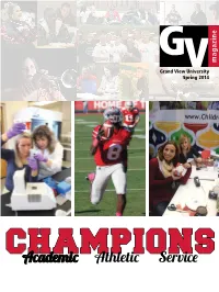 Academic Athletic Service Grand View University Grand View Spring 2014