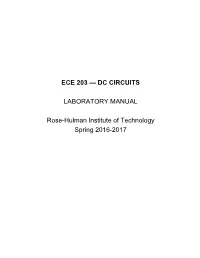 ECE203 Lab Manual