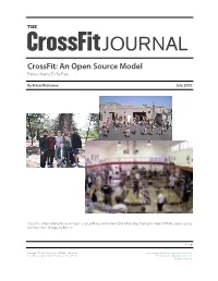 An Open Source Model Fitness Yearns to Be Free