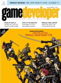 Game Developer on Mobile on Mobile Game Porting (Pg
