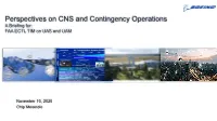 Airplane • Trajectory Based Ops