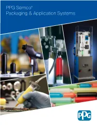 PPG Semco® Packaging & Application Systems