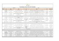 Sample Menu 2018-19