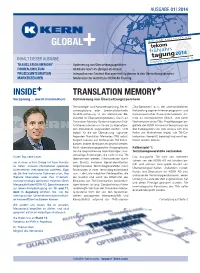 Inside Translation Memory