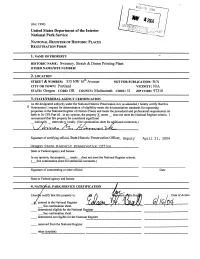 National Register of Historic Places Registration Form