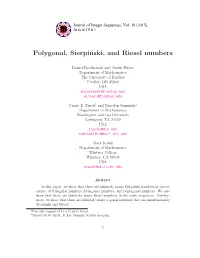 Polygonal, Sierpinski, and Riesel Numbers