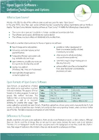 Open Source Software - Definition, Advantages and Options