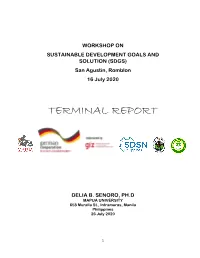 Terminal Report