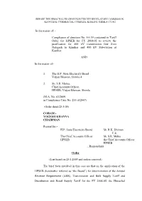 Before Hon'ble HPERC in the Matter of Compliance of Direction No. 9.4