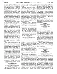 CONGRESSIONAL RECORD— Extensions of Remarks E1406 HON