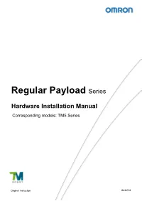 TM5 Hardware Installation Manual