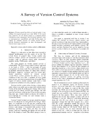 A Survey of Version Control Systems