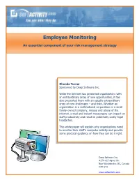 Employee Monitoring