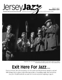 Exit Here for Jazz…