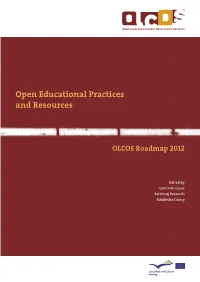 Open Educational Practices and Resources