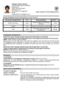 Viyyapu Tharun Kumar B.Tech