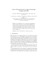 Action Planning Based on Open Knowledge Graphs and LOD
