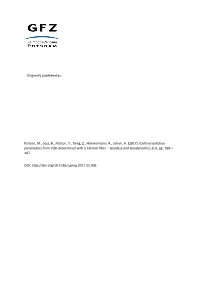 Earth Orientation Parameters from VLBI Determined with a Kalman Filter