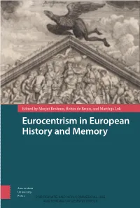 Eurocentrism in European History and Memory