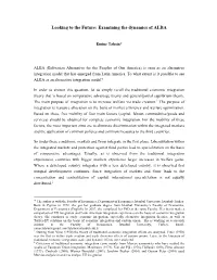 Looking to the Future: Examining the Dynamics of ALBA