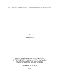 University of Florida Thesis Or Dissertation Formatting Template