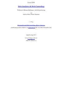 Web Analytics & Web Controlling