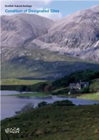 Condition of Designated Sites