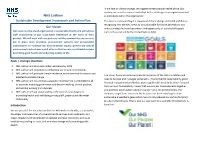 NHS Lothian Sustainable Development Framework and Action Plan