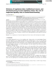 The Case of Neglected Liquidity Risks in Market-Based Banking