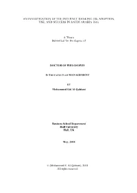 Thesis Submitted for the Degree Of
