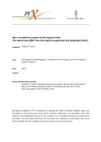This Is an Electronic Reprint of the Original Article. This Reprint May Differ from the Original in Pagination and Typographic Detail