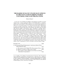 Expanding Employee Protections