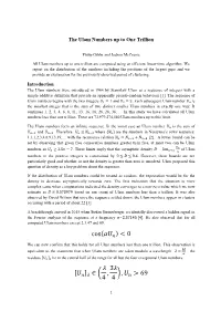 The Ulam Numbers up to One Trillion