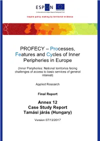 PROFECY – Processes, Features and Cycles of Inner Peripheries in Europe