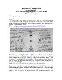 Heliophysics Background by Katie Whitman Center for Computational Heliophysics in Hawaii (C2H2)