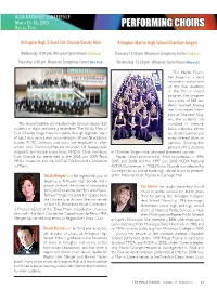 Performing Choirs
