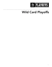 Wild Card Playoffs