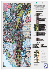 Bedrock Geological Map of the Mt Read Volcanics Belt