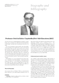 Biography and Bibliography