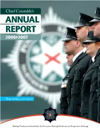 Chief Constable's Annual Report 2006-07