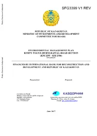 3. Environmental and Social Basic Data
