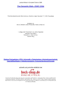 The Semantic Web - ISWC 2004