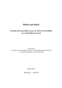 Bhakti Und Shakti