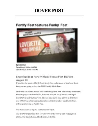 Fortify Fest Features Funky Feat