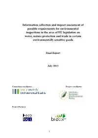 Information Collection and Impact Assessment of Possible