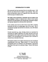 Information to Users