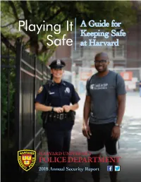 Playing It Safe Table of Contents