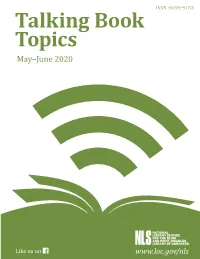 Talking Book Topics May-June 2020 [PDF]